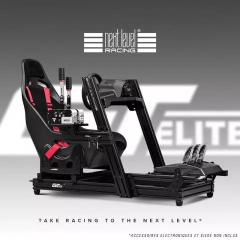 Next Level Racing GT Elite Racing Cockpit - Black (NLR-E022)