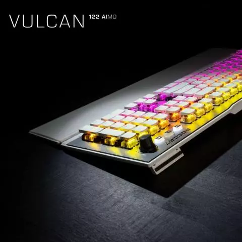 ROCCAT Vulcan 122 clavier USB Blanc