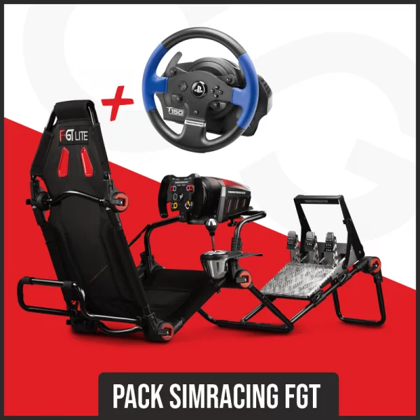 Pack simracing complet - F-GT Lite & Volant Thrustmaster T248 pour
