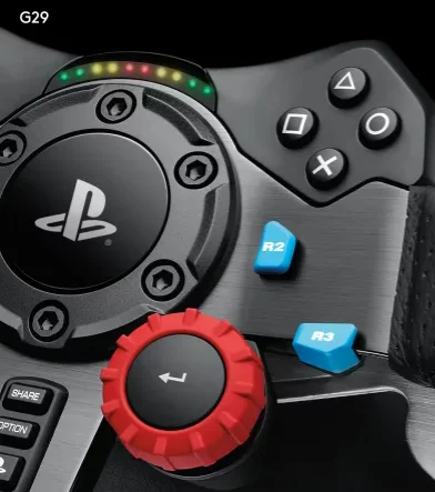 Volant et pédales Logitech G29 Driving Force pour PS4 et PS3 