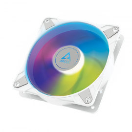 ARCTIC P12 PWM PST A-RGB 0db - ventilateur boîtier, blanc