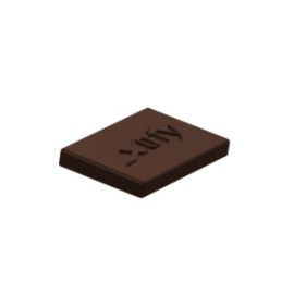 K5 Compact, Logo plate, Xtrfy, Retro Brown