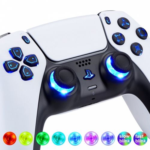 ExtremeRate - Set de boutons Manette PS5 - Blanc
