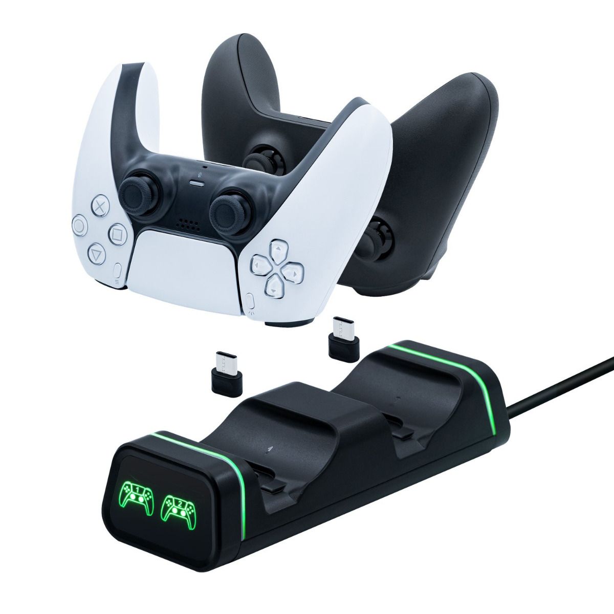 Stealth - Double Chargeur pour manette Playstation 4 - Double