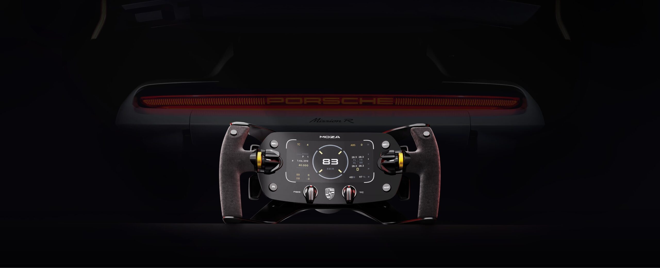 Volant MOZA Porsche Mission R