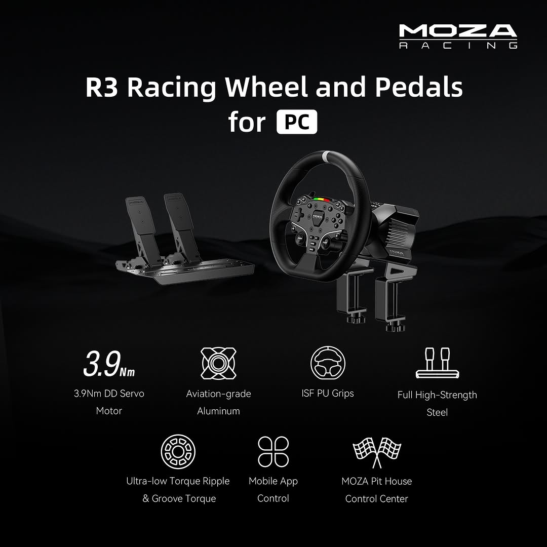 MOZA RACING R3 PC