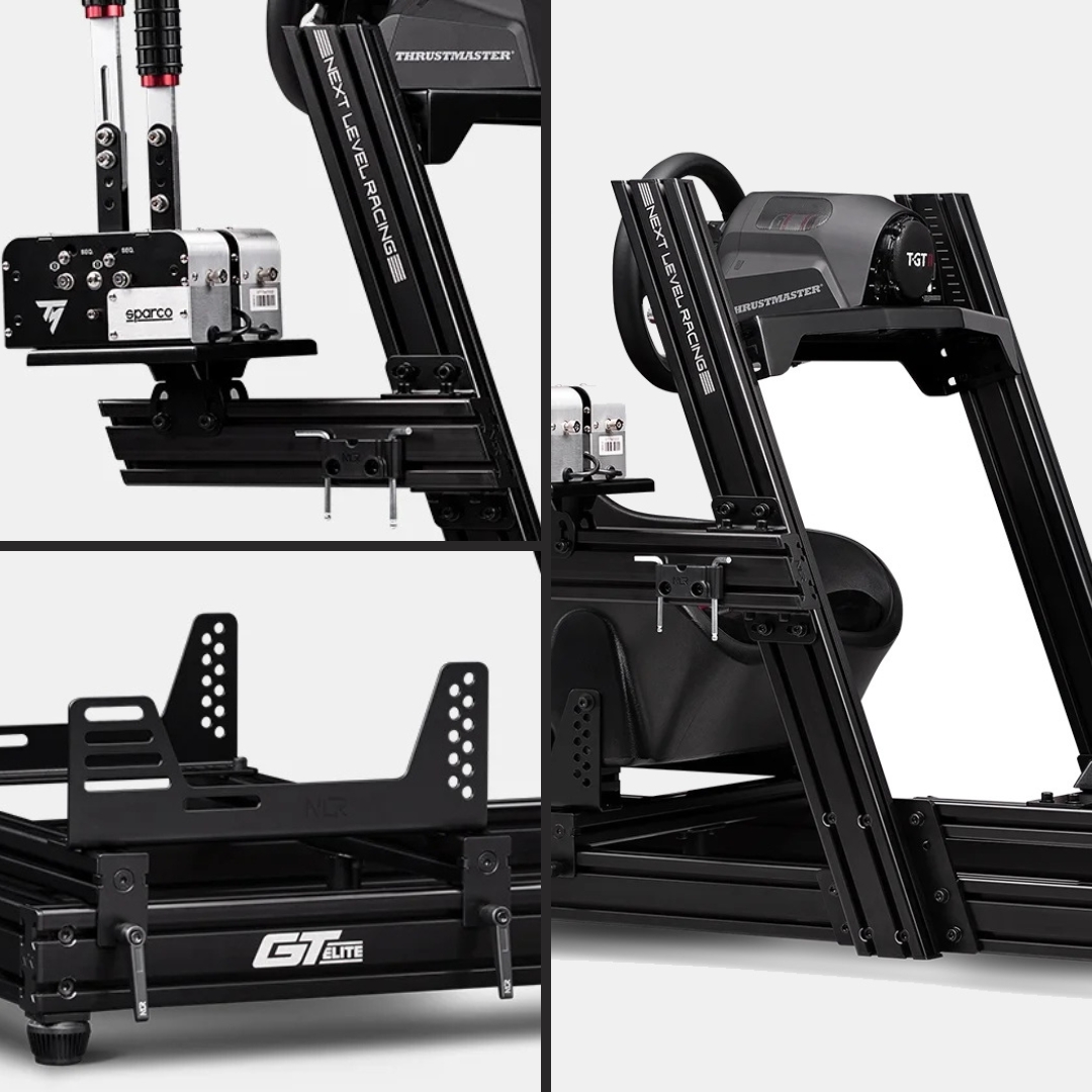 Chassis simracing profilé alu GTElite