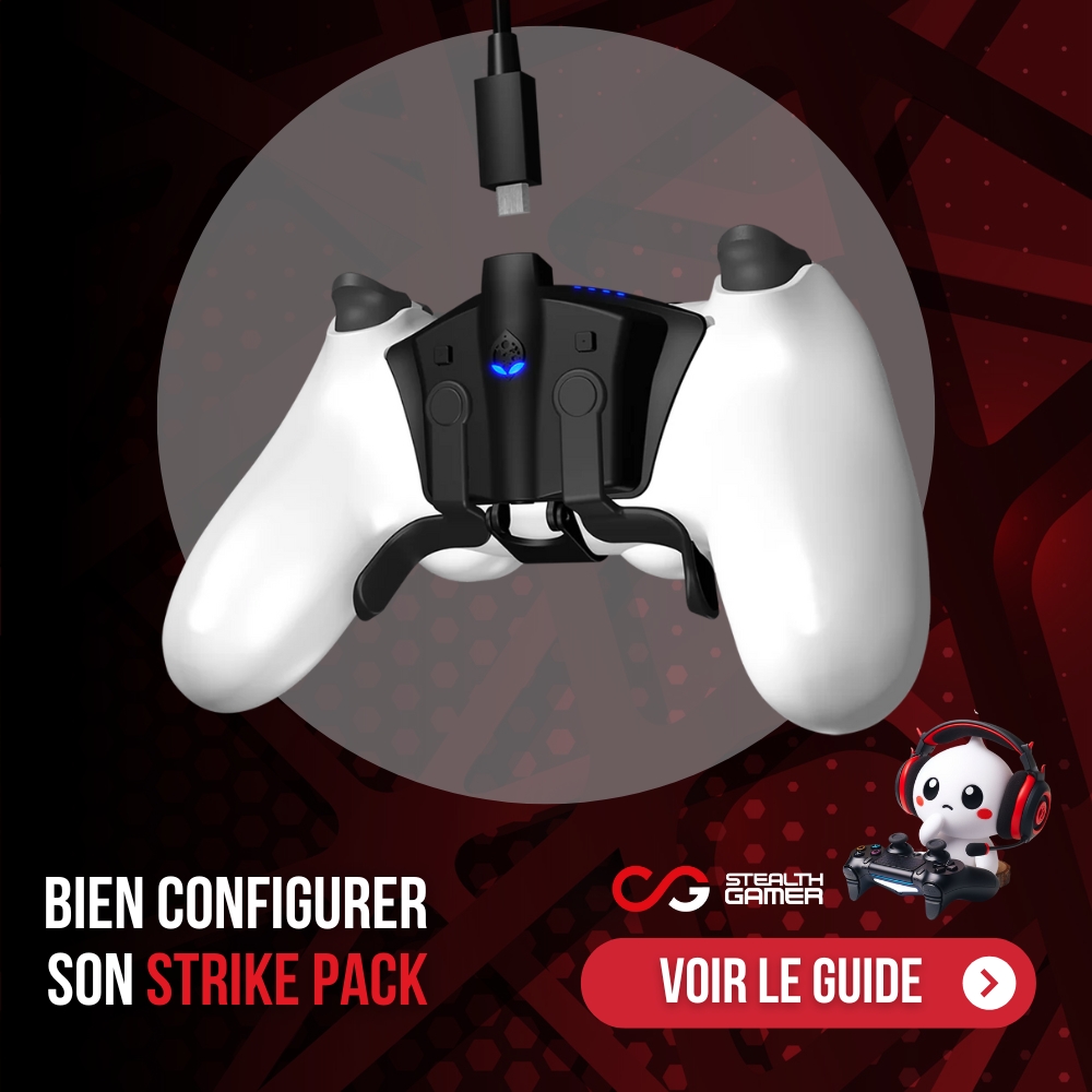 Strike Pack PS4 pour manette DualShock