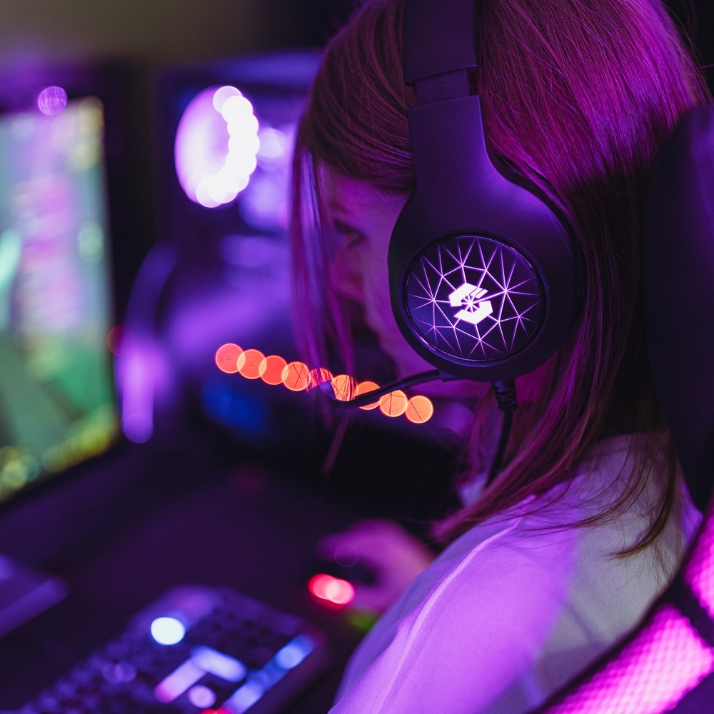 casque VIRTAS Illuminated 7.1 Gaming Headset