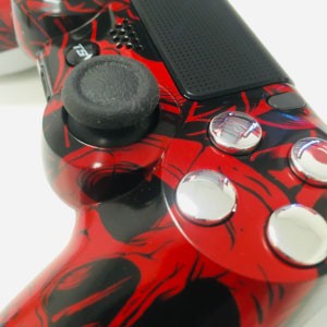 manette custom redskull ps4