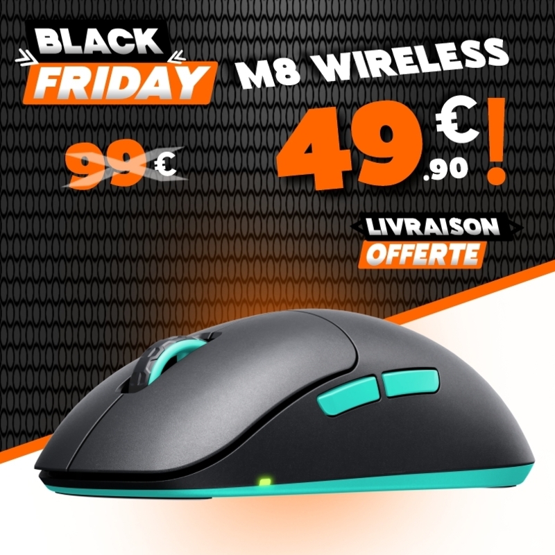 Souris gamer Black Friday