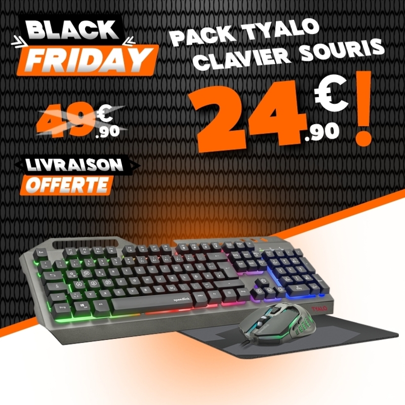 Pack clavier souris pas cher