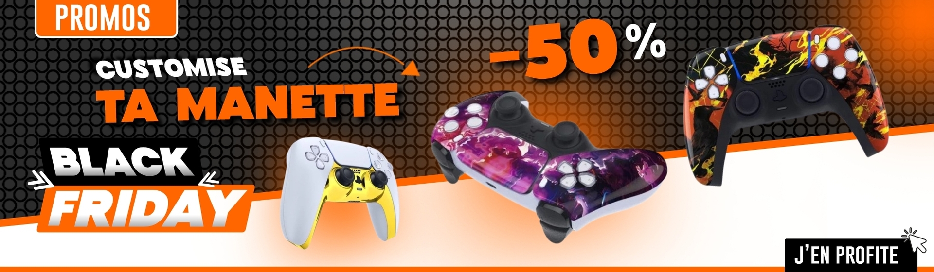 Accessoires manette PS5 Black Friday