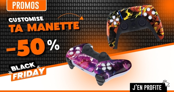 Accessoires manette PS5 Black Friday