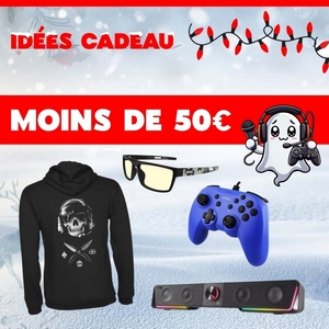 Cadeau gaming moins de 50€