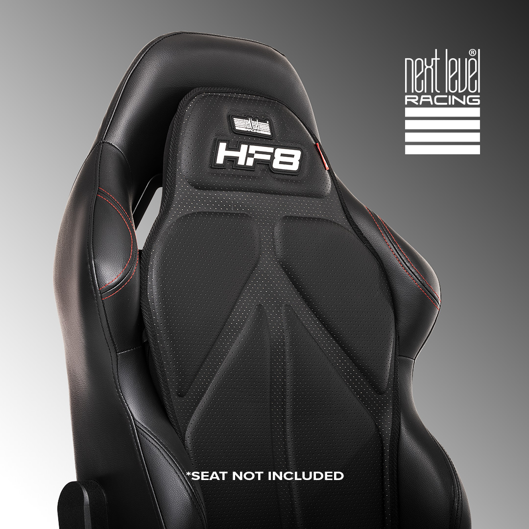 Next Level Racing HF8 - Coussins gaming haptiques pour fauteuil gamer